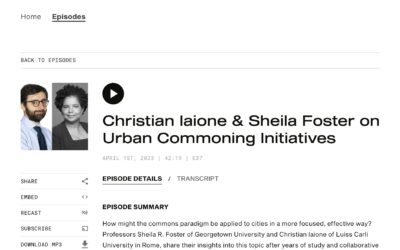 Foster & Iaione Probe Commoning in the City